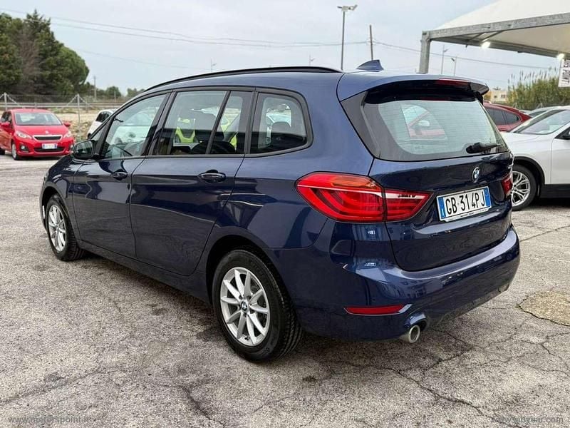 Usata BMW 216 Gran Tourer 116 CV (85 kW) 2020 Blu/azzurro Monovolume