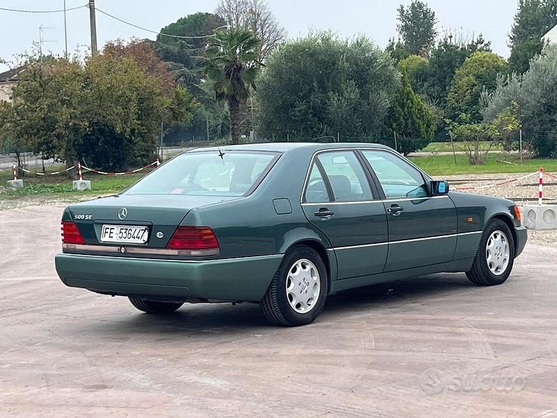 Usata Mercedes 500 SE 1993 Verde Berlina