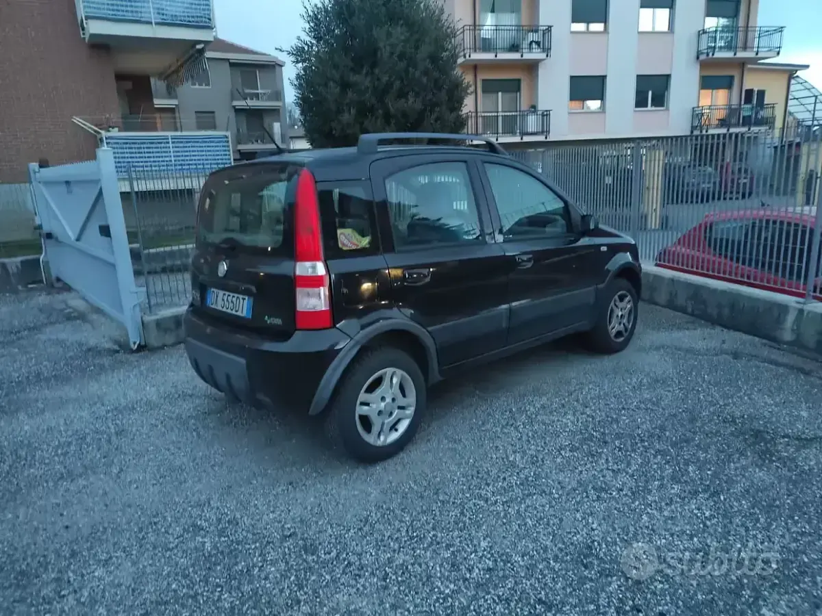 Usata Fiat Panda 60 CV (44 kW) 2009 Nero Utilitaria