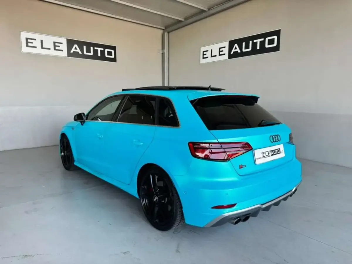 Usata Audi S3 310 CV (228 kW) 2018 Blu Berlina