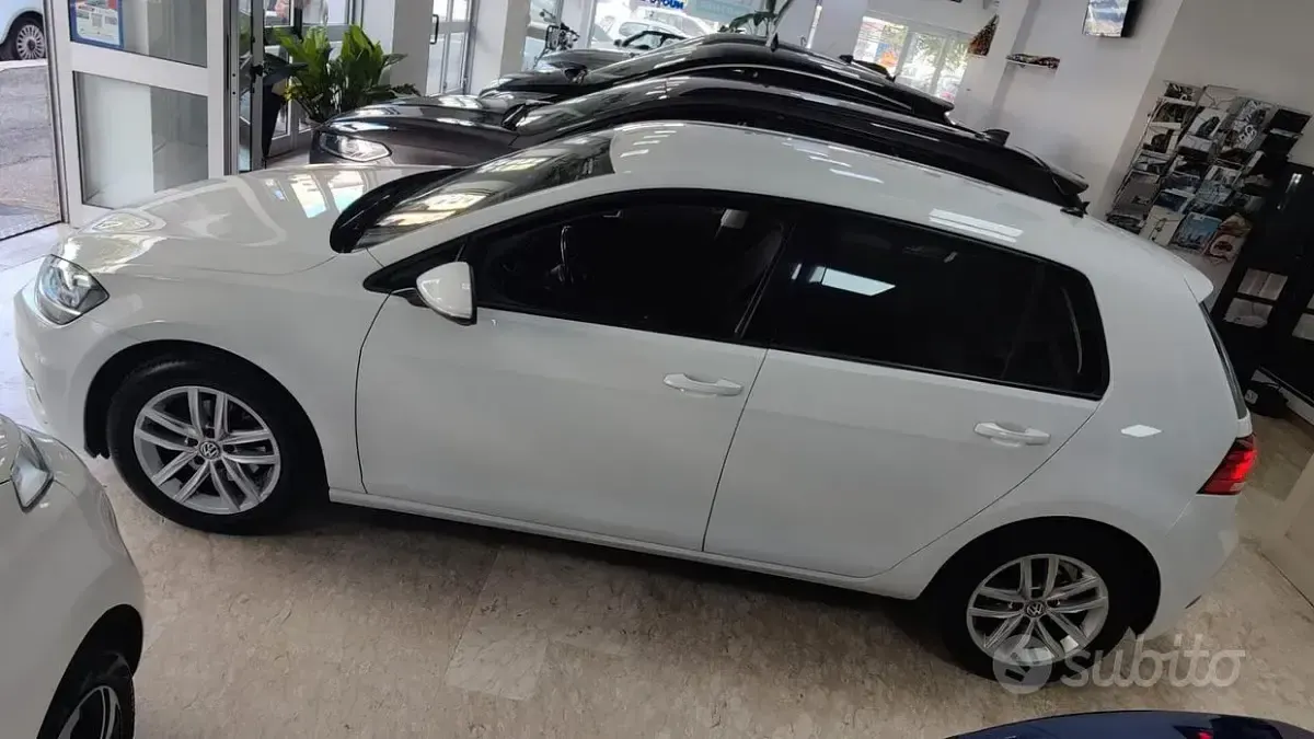 Usata VW Golf VII 116 CV (85 kW) 2018 Bianco Berlina
