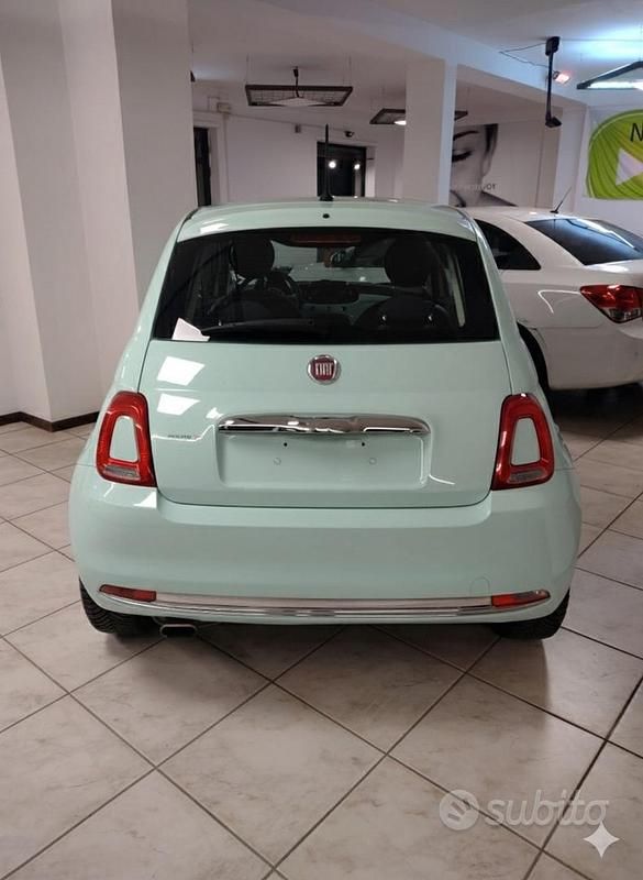 Usata Fiat 500 Lounge 69 CV (50 kW) 2018 Verde Berlina