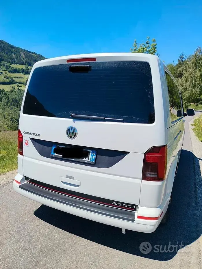 Usata VW Caravelle 150 CV (110 kW) 2020 Bianco Furgone