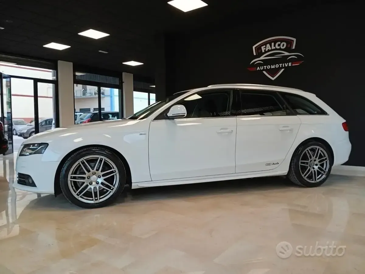 Usata Audi A4 Advanced 160 CV (117 kW) 2009 Bianco Station wagon