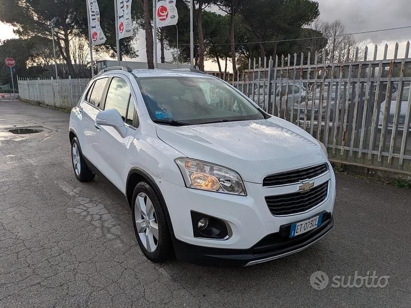 Bianco Usata 2013 Chevrolet Trax LTZ SUV | 6500 € (Buon prezzo) - Immagine 1/4