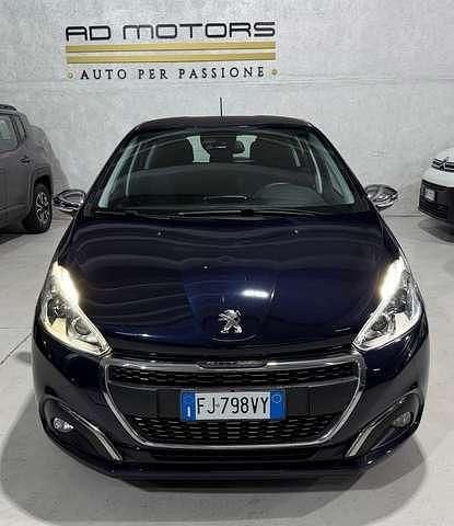 Usata Peugeot 208 GT-line 99 CV (72 kW) 2017 Blu Utilitaria