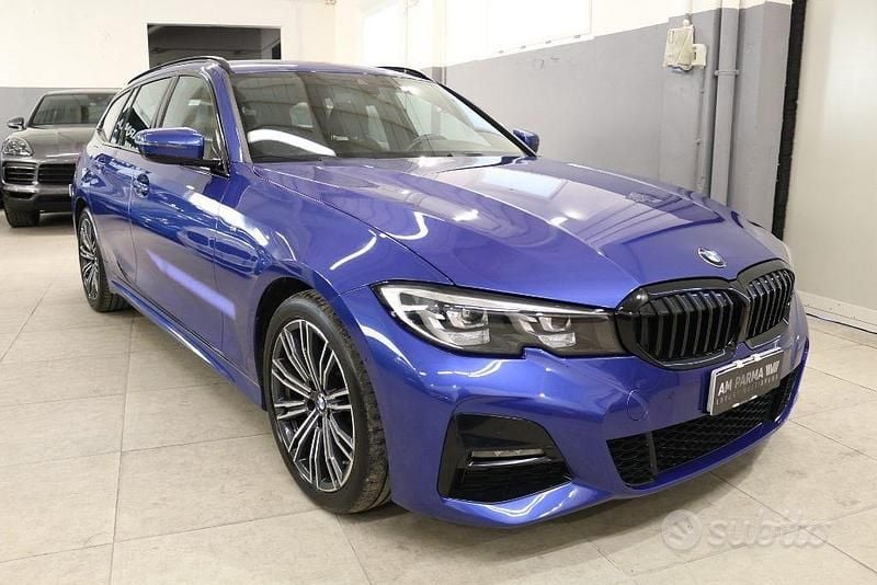 Usata BMW 320 M Sport 190 CV (139 kW) 2021 Blu Station wagon