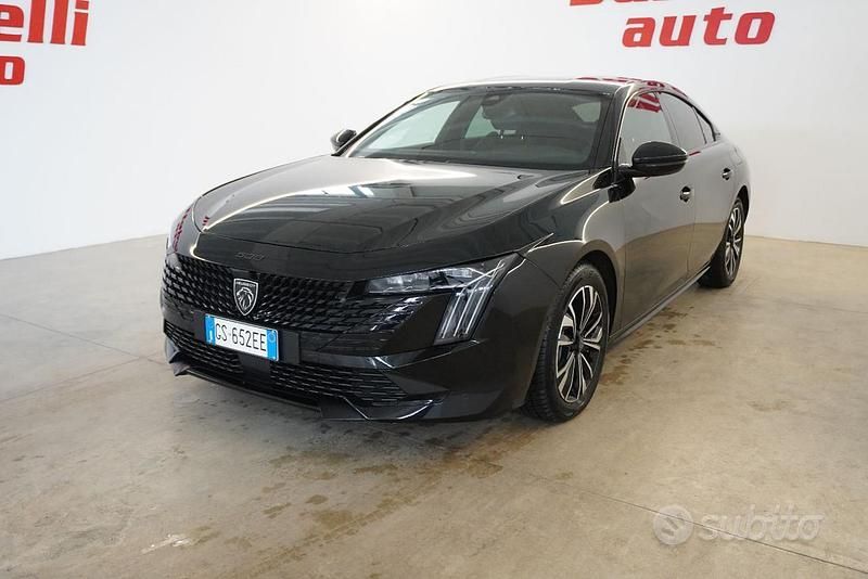 Usata Peugeot 508 Allure 150 CV (110 kW) 2023 Nero Berlina