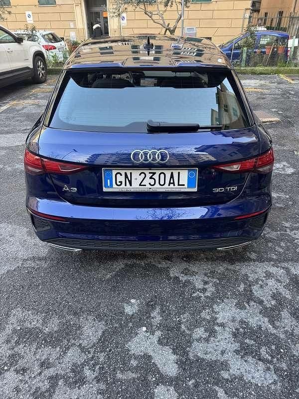 Usata Audi A3 S-Line 116 CV (85 kW) 2021 Blu/azzurro Berlina