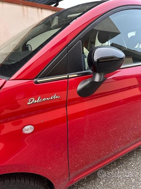 Usata Fiat 500 Dolcevita 2021 Rosso Utilitaria