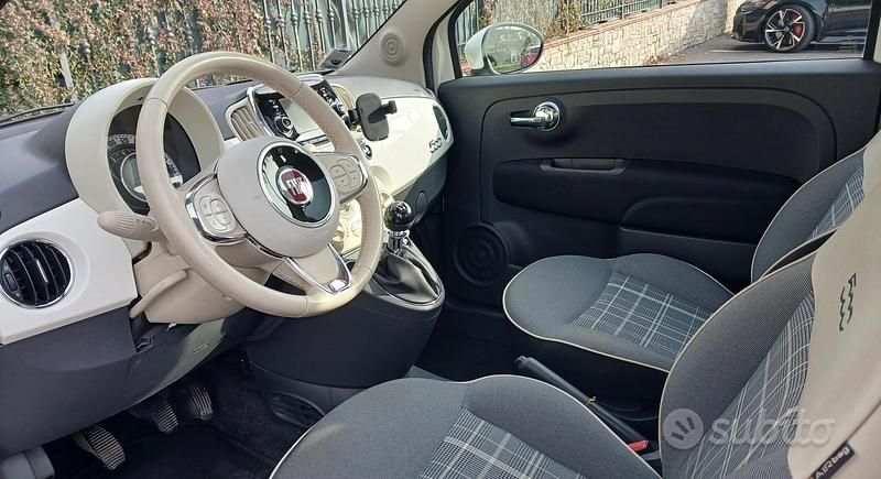 Usata Fiat 500 Lounge 69 CV (50 kW) 2017 Bianco Berlina