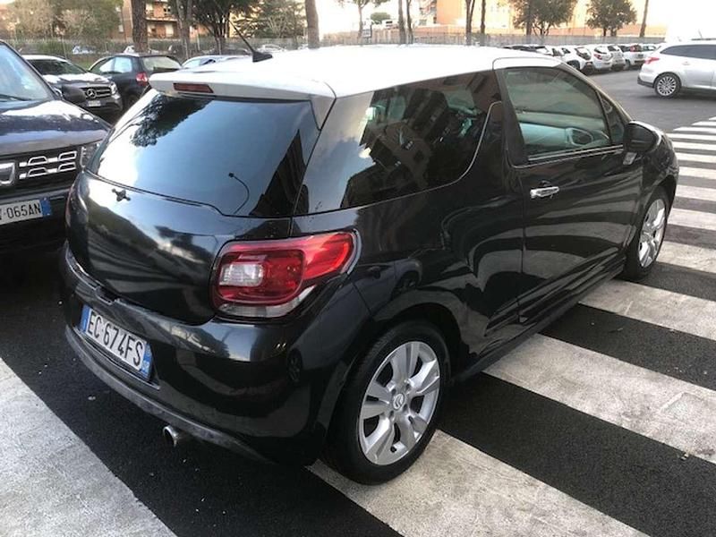 Usata Citroën DS3 So Chic 92 CV (67 kW) 2010 Nero Utilitaria