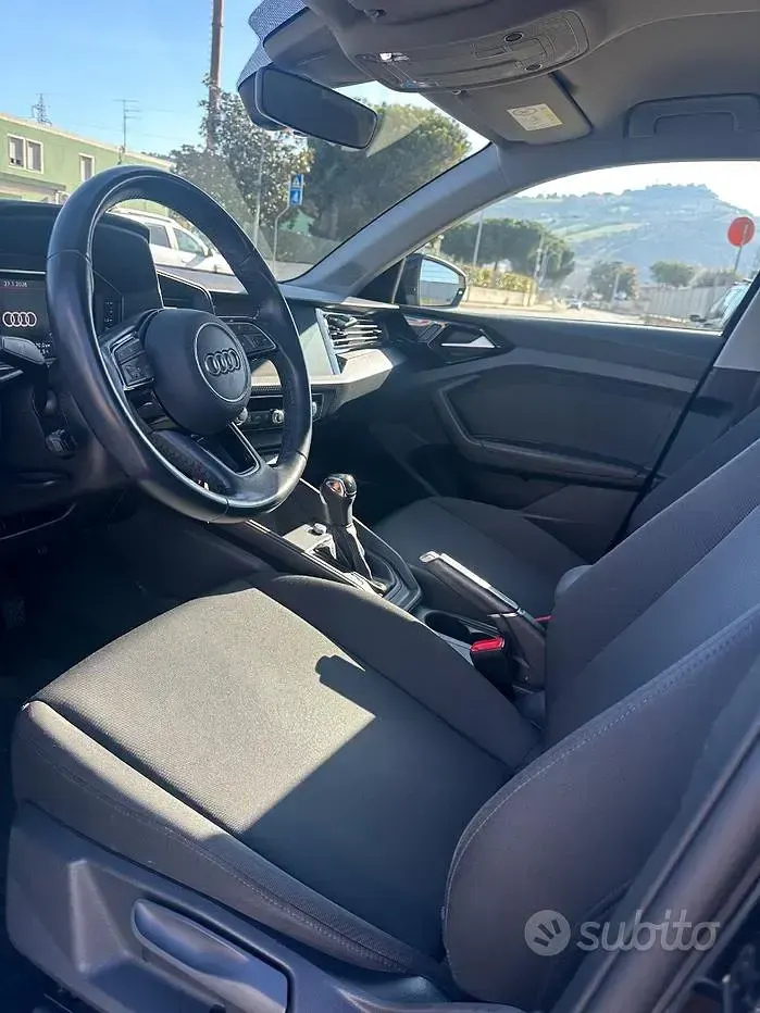 Usata Audi A1 Sportback Advanced Plus 110 CV (80 kW) 2020 Nero Utilitaria