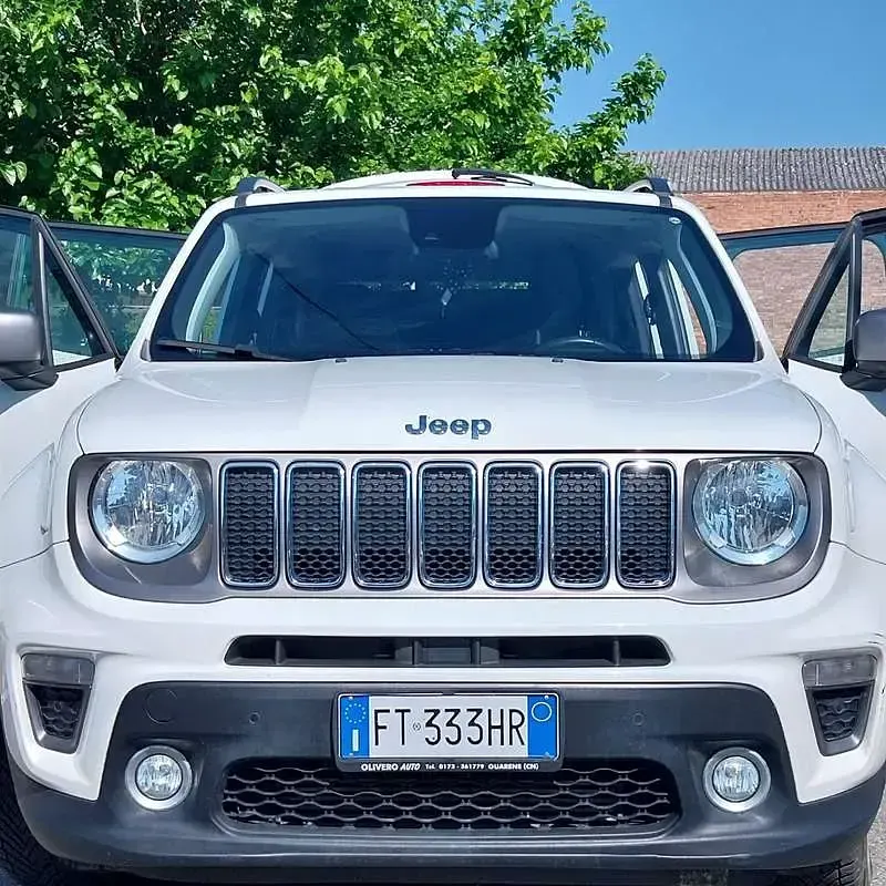 Usata Jeep Renegade Limited 140 CV (102 kW) 2018 Bianco SUV