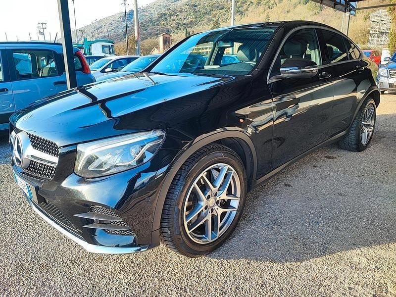 Usata Mercedes GLC220 Executive 170 CV (125 kW) 2016 Nero Coupé