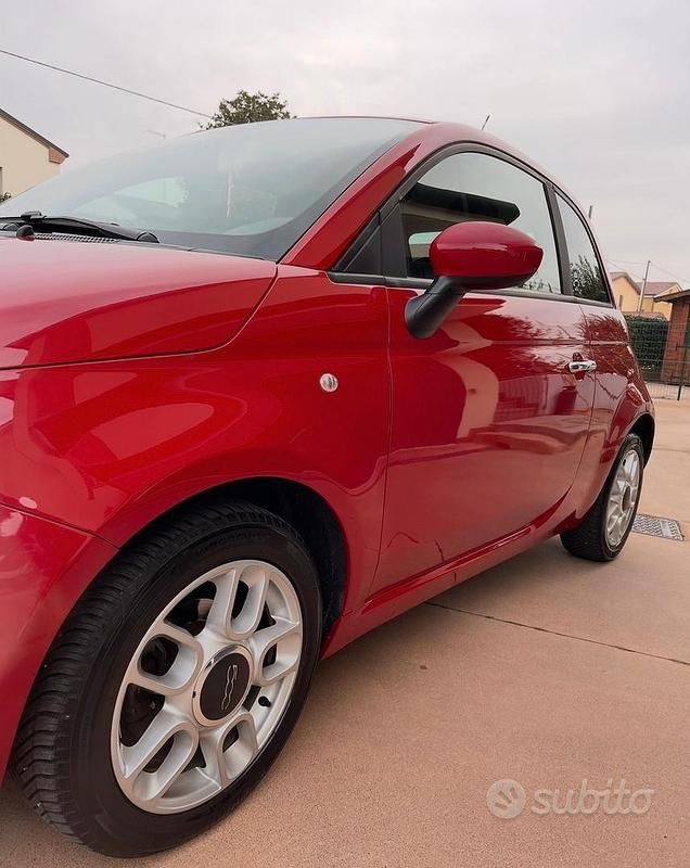 Usata Fiat 500 2008 Rosso Berlina