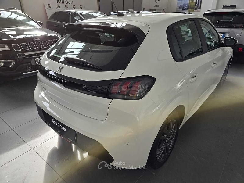 Usata Peugeot 208 75 CV (55 kW) 2021 Bianco Utilitaria