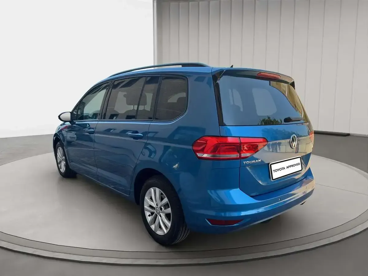 Usata VW Touran Business 116 CV (85 kW) 2016 Azzurro Monovolume