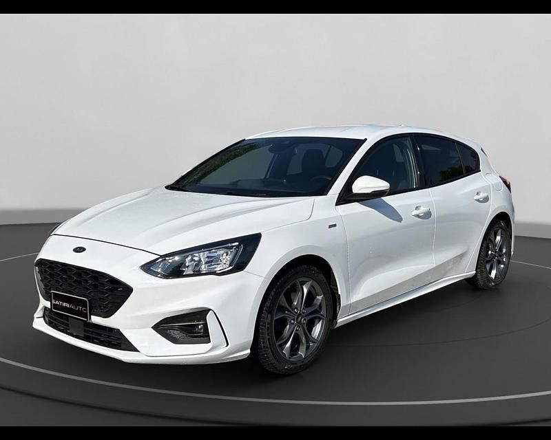 Usata Ford Focus ST-Line 120 CV (88 kW) 2021 Bianco Berlina