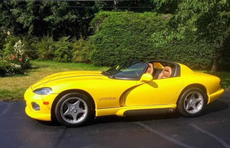 Usata Dodge Viper 407 CV (299 kW) 1995 Giallo Cabrio