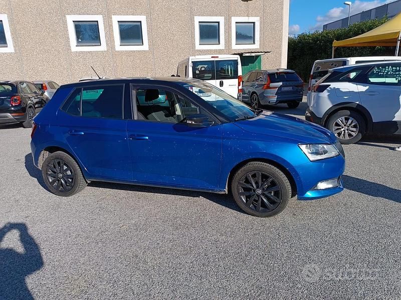 Usata Skoda Fabia 60 CV (44 kW) 2020 Blu Utilitaria