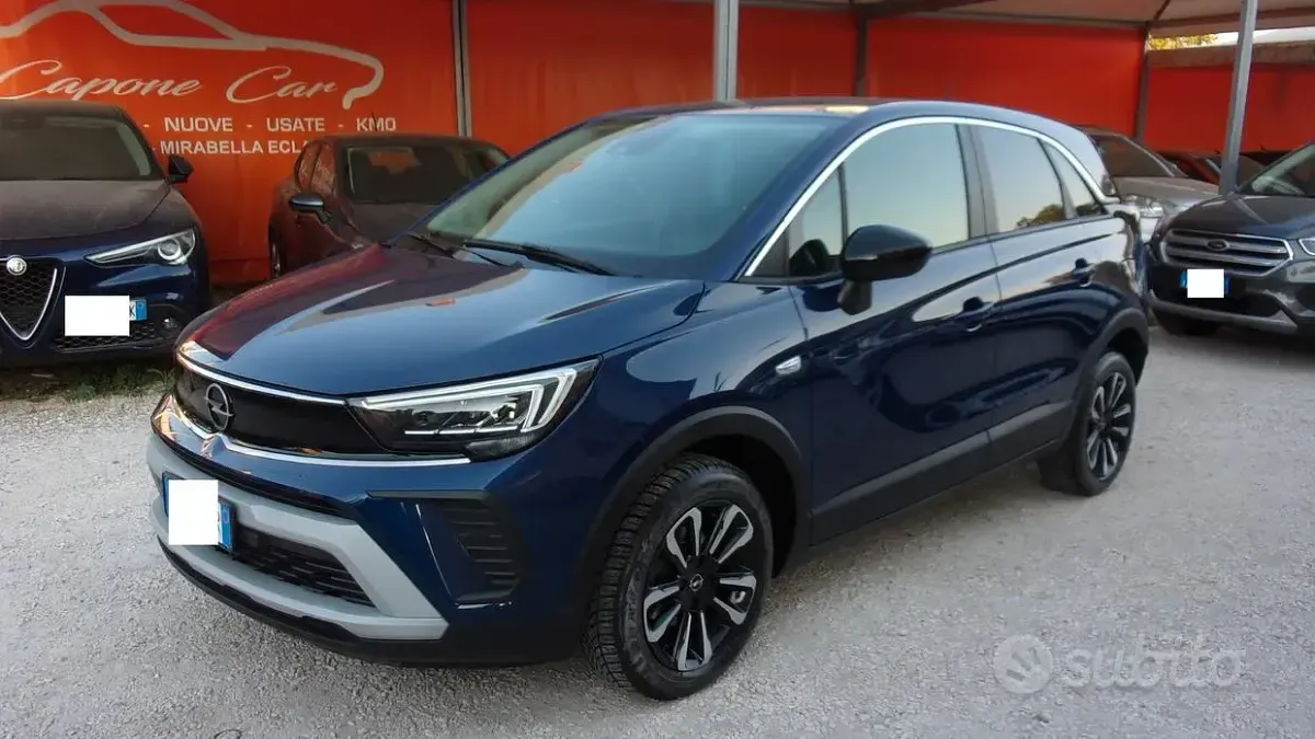 Usata Opel Crossland Ultimate 110 CV (80 kW) 2023 Bluazzurro SUV