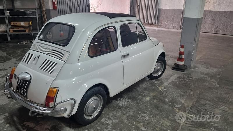 Usata Fiat 500 1970 Bianco Utilitaria