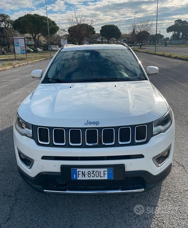 Usata Jeep Compass Limited 120 CV (88 kW) 2018 Bianco SUV