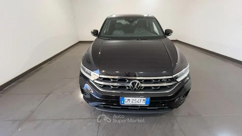 Usata VW T-Roc R-line 110 CV (80 kW) 2023 Nero SUV