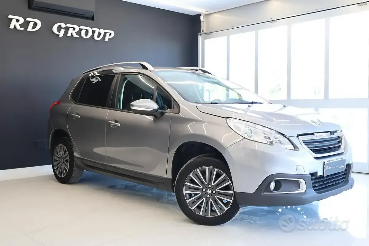 Używany Peugeot 2008 Active 82 KM (60 kW) 2016 Szary SUV