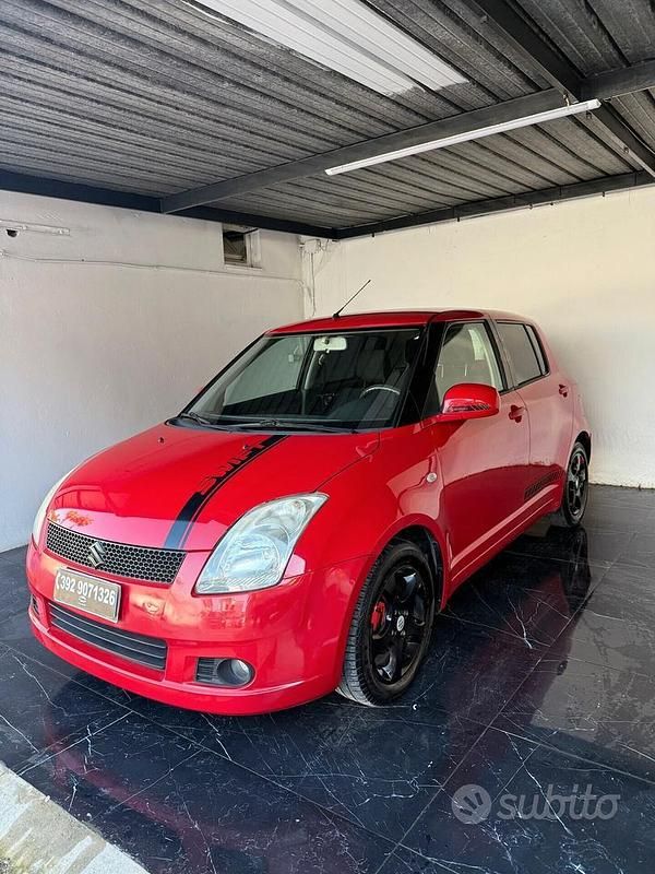 Usata Suzuki Swift Sport 92 CV (67 kW) 2008 Rosso Utilitaria