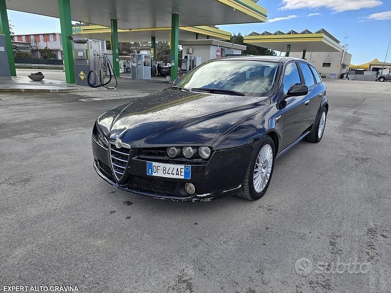 Usata Alfa Romeo 159 150 CV (110 kW) 2008 Nero Station wagon