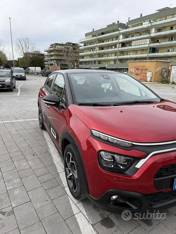 Usata Citroën C3 83 CV (61 kW) 2021 Rosso Utilitaria