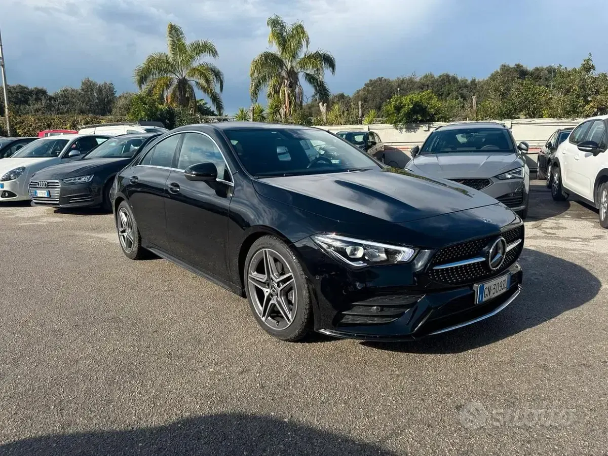 Usata Mercedes CLA180 Premium 116 CV (85 kW) 2023 Nero Berlina