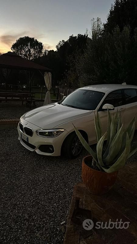 Usata BMW 118 M Sport 150 CV (110 kW) 2015 Bianco Utilitaria