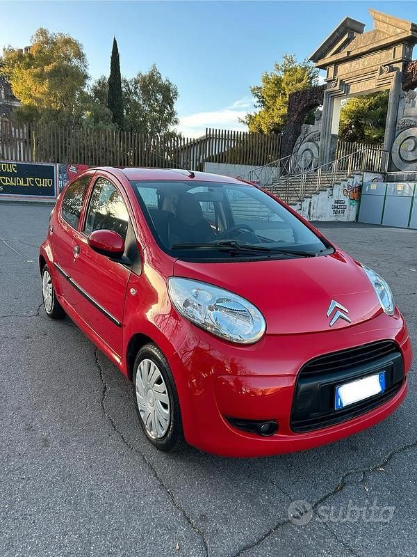 Usata Citroën C1 2011 Rosso Utilitaria