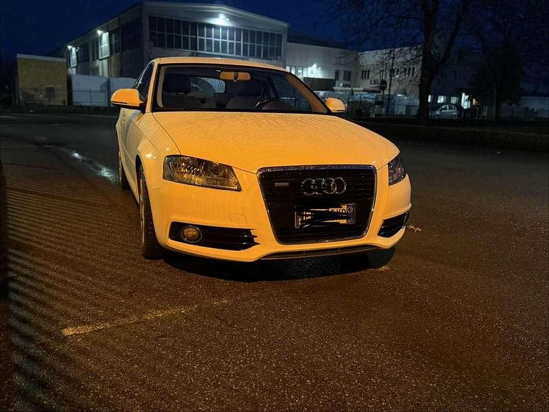 Usata Audi A3 Ambition 140 CV (102 kW) 2011 Bianco Utilitaria