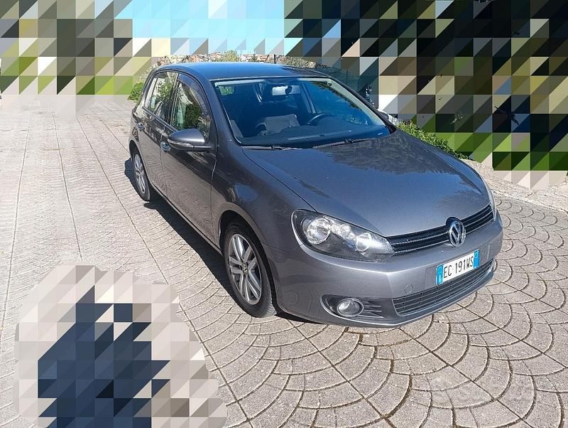 Usata VW Golf VI 105 CV (77 kW) 2010 Grigio Utilitaria