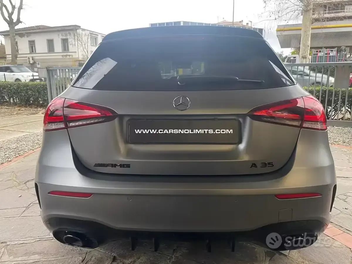Usata Mercedes A35 AMG 306 CV (225 kW) 2019 Grigio Berlina