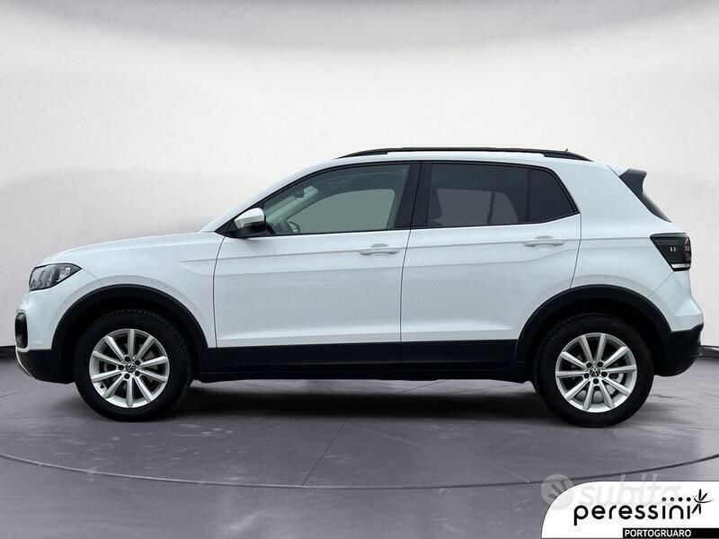 Usata VW T-Cross Style 110 CV (80 kW) 2022 Bianco SUV