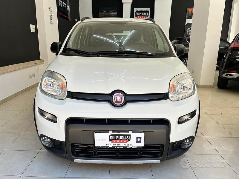 Usata Fiat Panda 4x4 S 95 CV (69 kW) 2018 Bianco Utilitaria