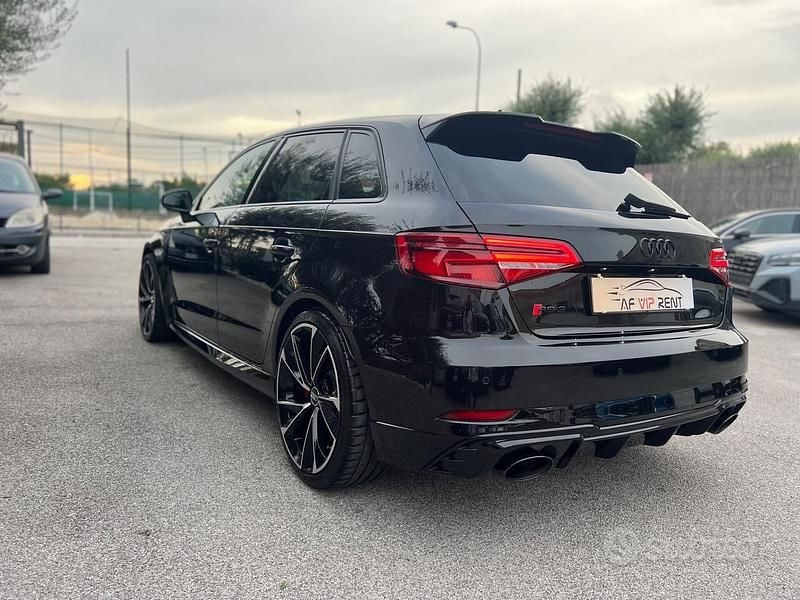 Usata Audi RS3 Ambiente 400 CV (294 kW) 2019 Nero Berlina
