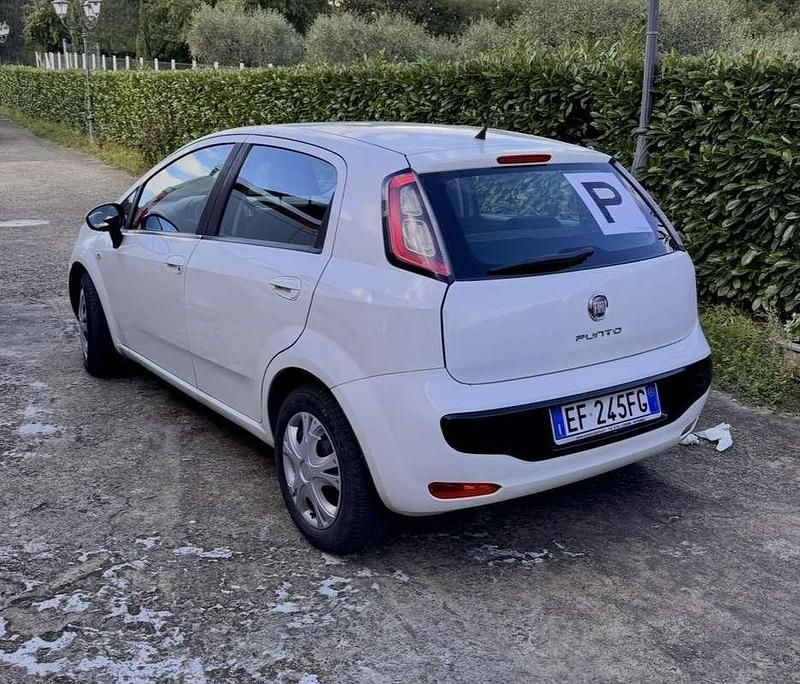 Usata Fiat Punto Evo Dynamic 75 CV (55 kW) 2011 Bianco Utilitaria