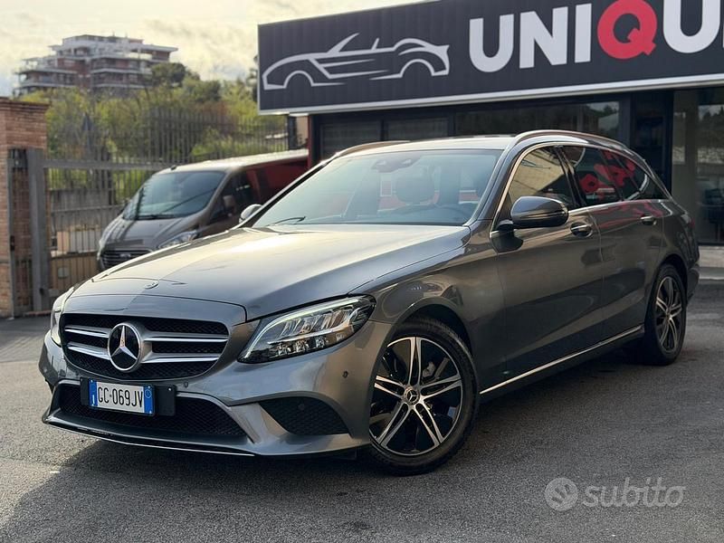 Usata Mercedes C200 184 CV (135 kW) 2020 Grigio Station wagon