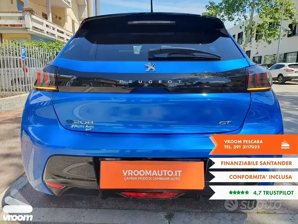 Usata Peugeot 208 56 kW (77 CV) 2021 Utilitaria