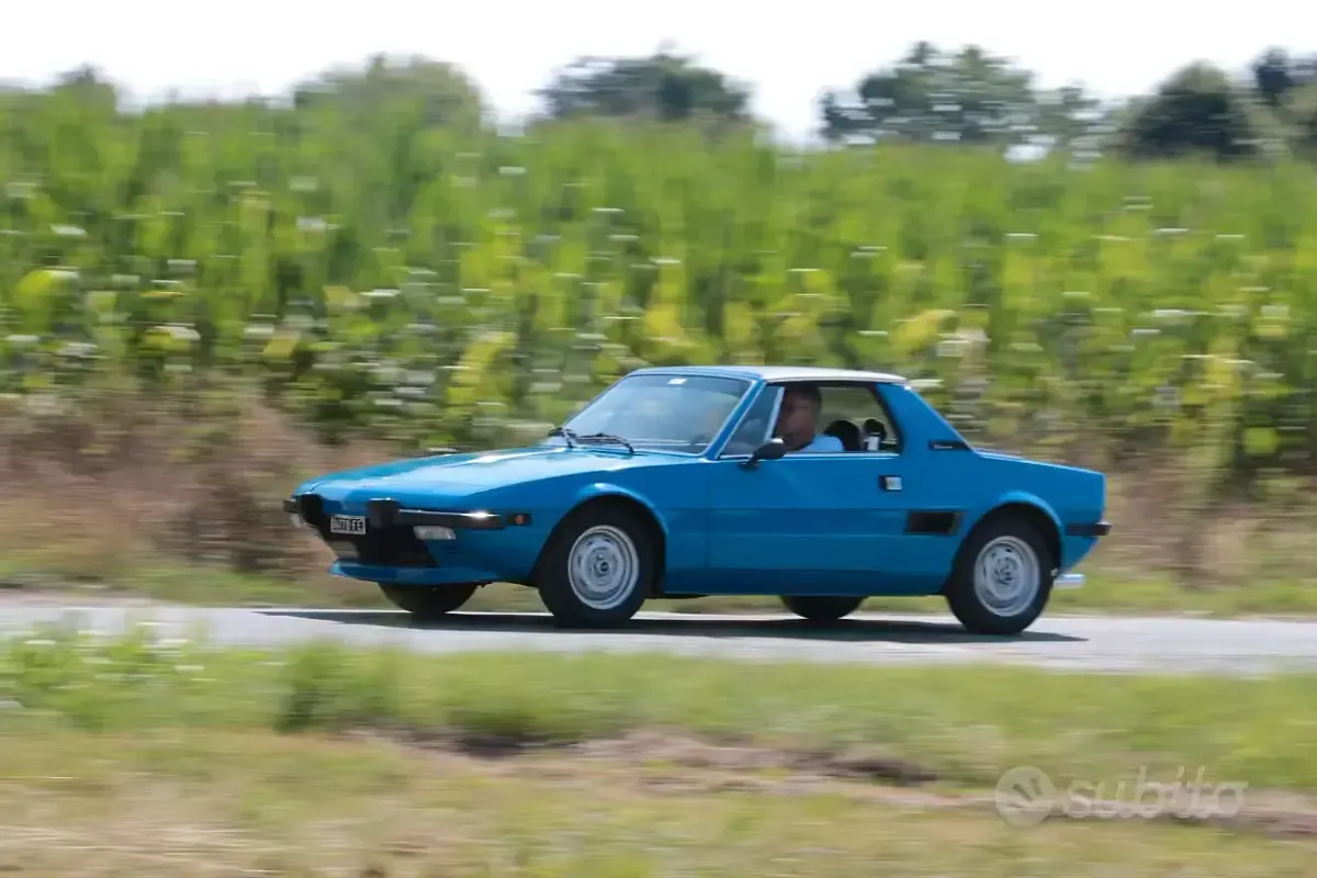 Usata Fiat X 1/9 1970 Bluazzurro Cabrio