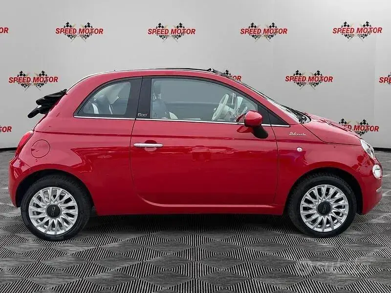 Usata Fiat 500 Dolcevita 69 CV (50 kW) 2022 Rosso Cabrio