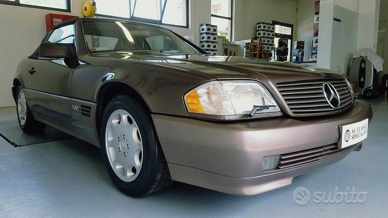 Usata Mercedes SL600 394 CV (289 kW) 1993 Marrone metallizzato Cabrio