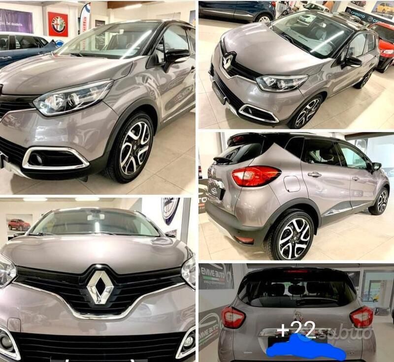 Usata Renault Captur 110 CV (80 kW) 2016 Grigio SUV