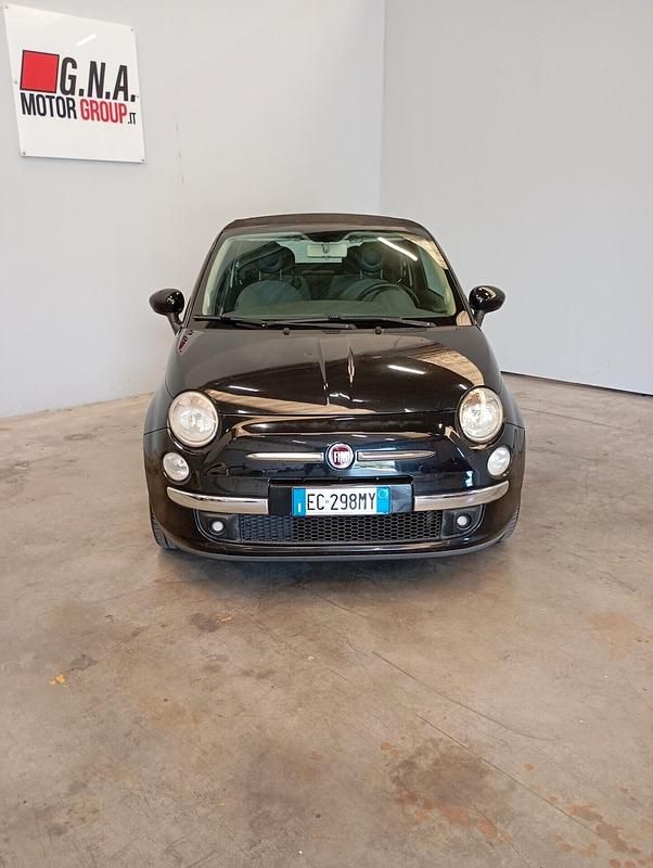 Usata Fiat 500C Rock 69 CV (50 kW) 2010 Nero Cabrio